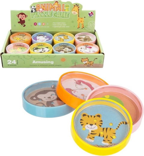 Animal-themed marble dexterity puzzle - 1 piece