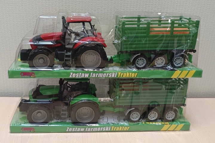 Dječji traktor s prikolicom