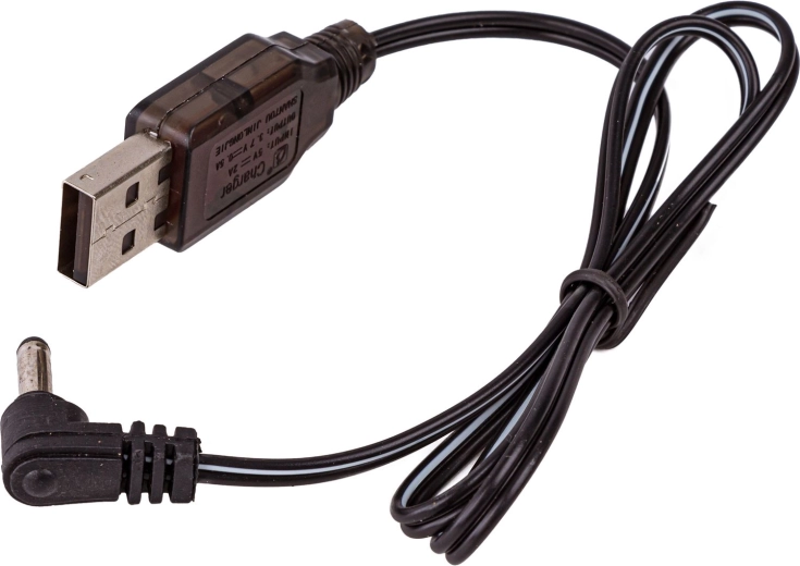 Built-in rechargeable battery and USB charging