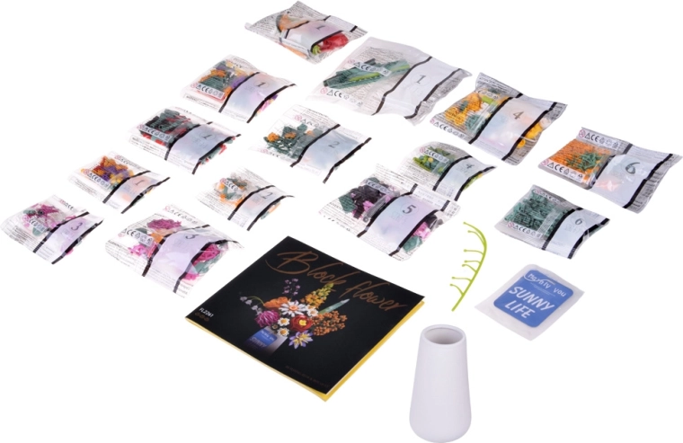 1070 dijelova za bogat i šaren buket