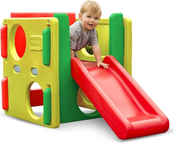 Little Tikes Jr. Activity Gym – prirodna vanjska i unutarnja penjalica sa toboganom