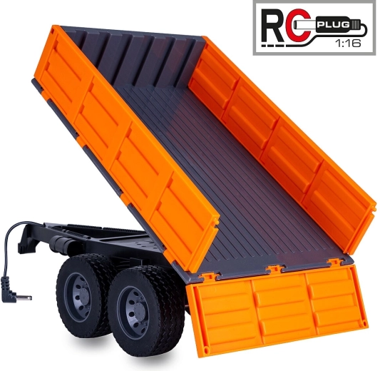 Kip prikolica za RC traktor JAMARA 1:16, narančasta