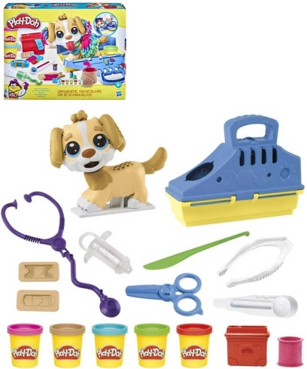Play-Doh Mali veterinar kreativni set sa psićem i plastelinom