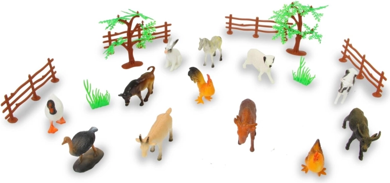 Jamara Farm Animals – set of 20 farm animals