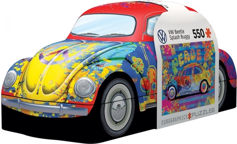 Puzzle EUROGRAPHICS u limenoj kutijici Volkswagen Buba 550 dijelova