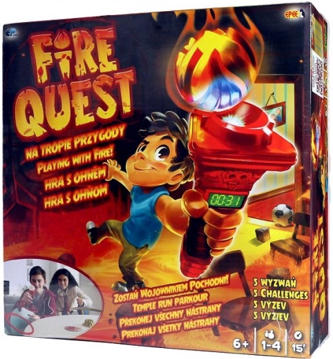 Fire Quest interaktivna avanturistička igra s elektroničkom bakljom