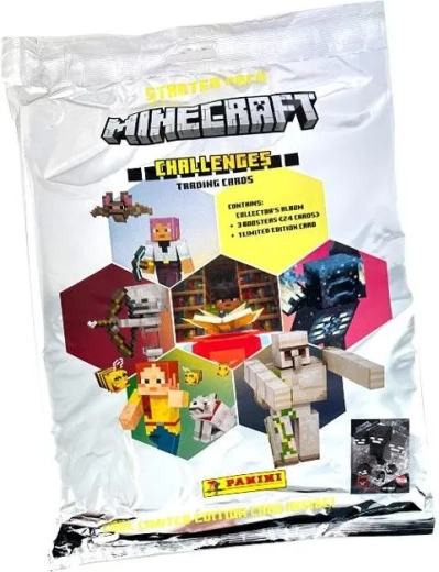 Minecraft kolekcionarske kartice serija 4 „Challenges” – početni paket