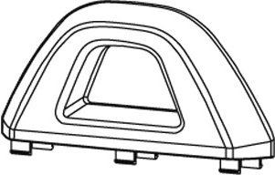 Headrest for Mercedes-Benz SLK ride-on car Jamara - 1 piece