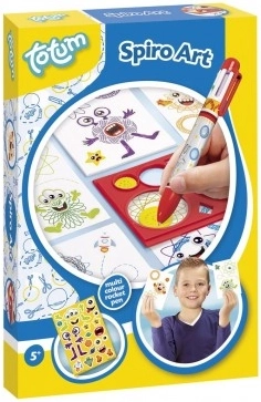 Kreativni set Spiro Art spiralna umjetnost plastika u kutiji 13x19x3,5 cm