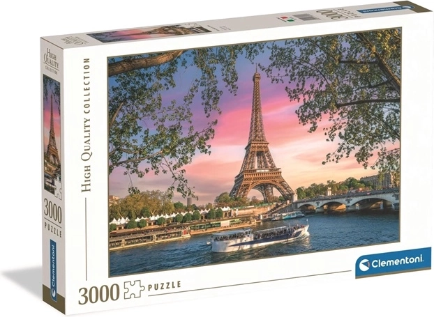 Clementoni puzzle High Quality Collection Željezna dama u ružičastim tonovima 3000 dijelova