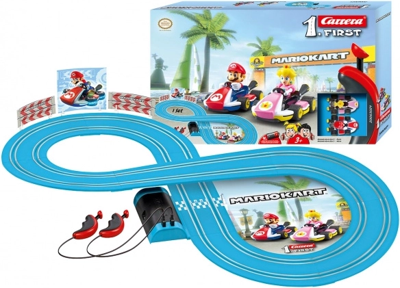 Autostaza Carrera First Mario Kart – Mario i Peach (2,4 m)