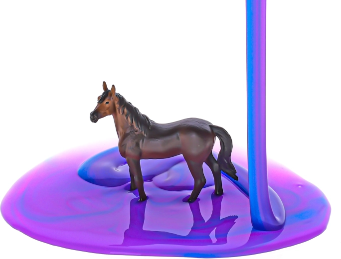 Elastičan, stisljiv i oblikovan slime