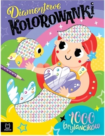 Dijamantne bojanke s morskom vilom – 1000 samoljepljivih kamenčića