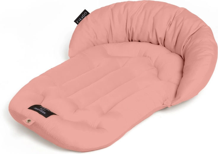 FikaGo mekana podloga s jastučićem Mushroom Pink veličina L