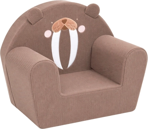 Dječja baršunasta foteljica New Baby mors