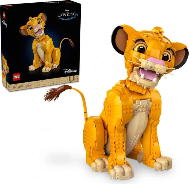 LEGO Disney 43247 Mladi Simba iz Kralja lavova