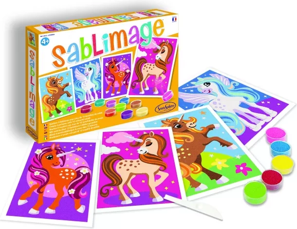 Sentosphere Sablimage mini pješčane slike jednoroga