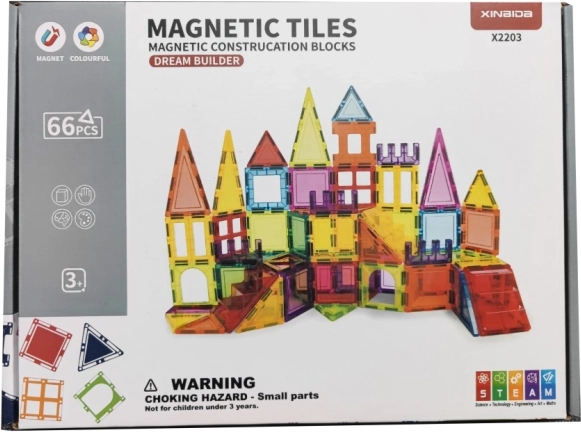 Magnetični set za male konstruktore