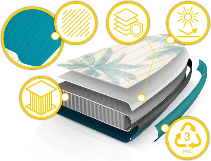 Lagana i kruta Drop Stitch Light konstrukcija