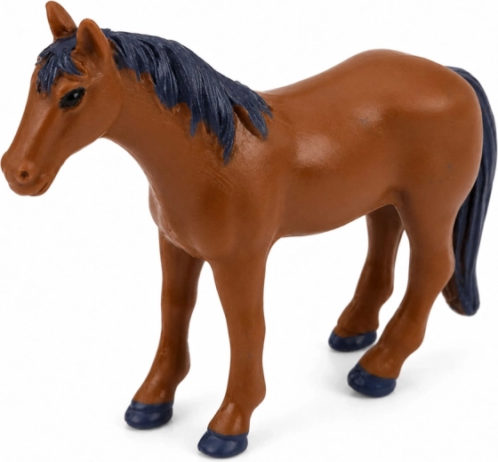 3-piece set: tractor, trailer and horse figure