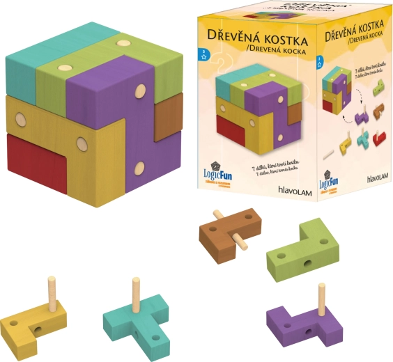 IQ drvena kocka – slagalica