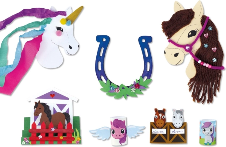 Creating with horse-themed designs