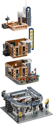 Modularna gradska zgrada s pristupom interijeru