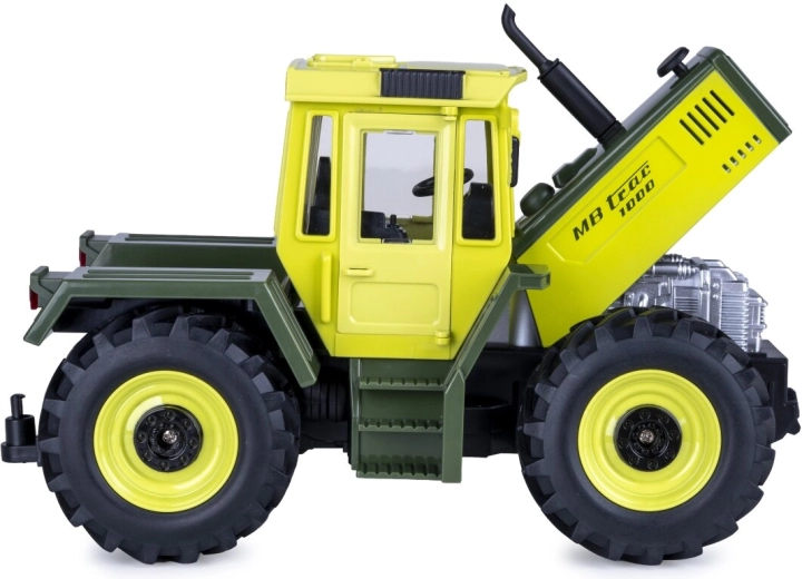 Realistic design with opening bonnet