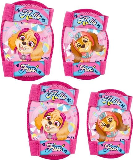 Dječji set štitnika za koljena i laktove Paw Patrol girls - 4 kom