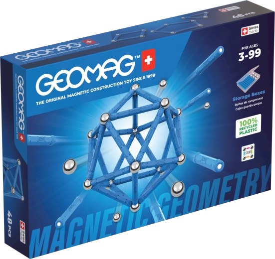 Magnetička građevna igračka Geomag Geometrija 48 dijelova