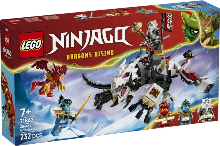 LEGO NINJAGO Zilvar i zmajska zvijer Grimtak
