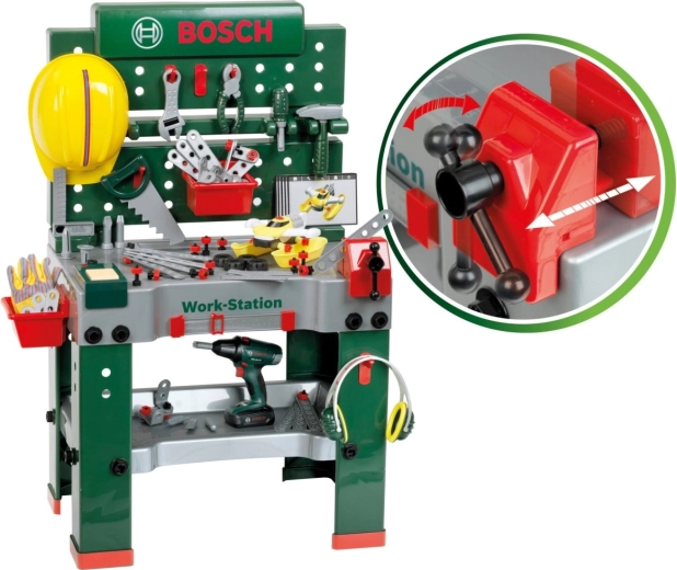 Cordless screwdriver with light and sound
