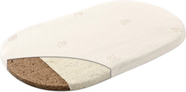 Träumeland prirodni madrac za košaru Naturwölkchen 70 × 37 cm