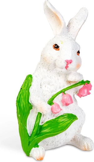 Bunny with a flower