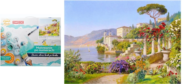 Slikanje po brojevima – U vrtu