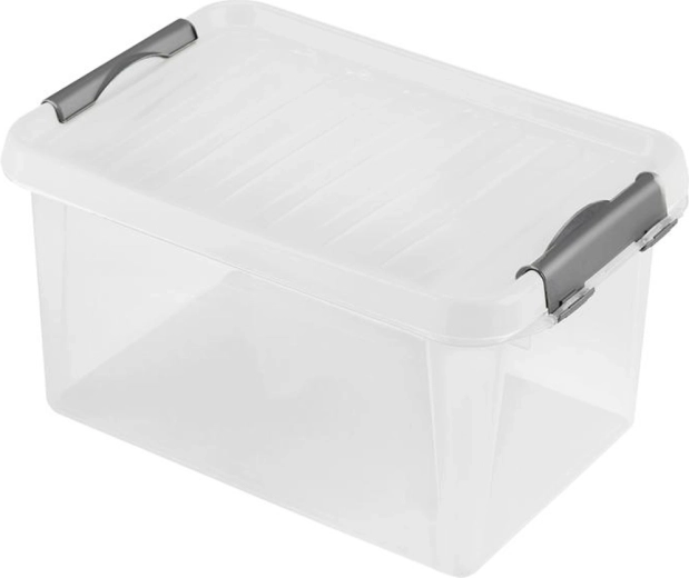 Plastična kutija za pohranu s poklopcem Heidrun 8 l