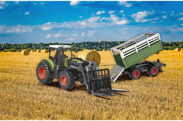 Front loader for a small farm
