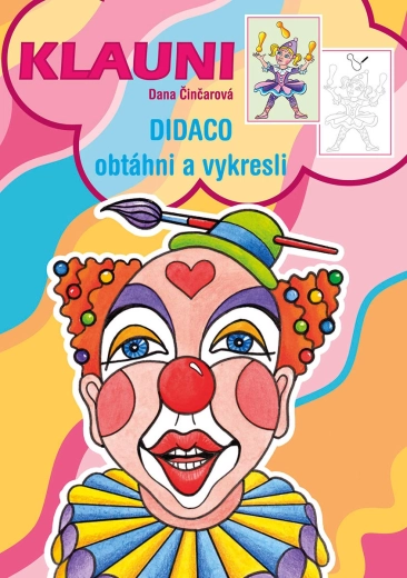 Akim Didaco bojanka klaunovi - 1 komad