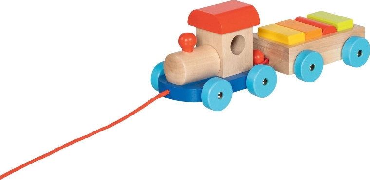 Pulling with a string for active play