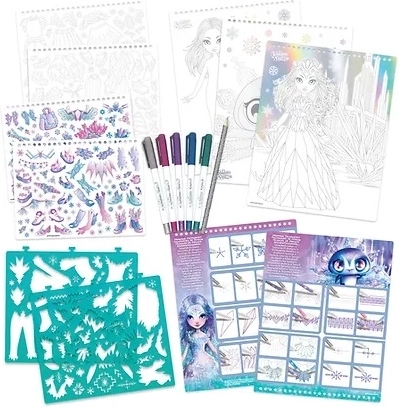 Šablone, naljepnice i flomasteri za beskrajne ideje