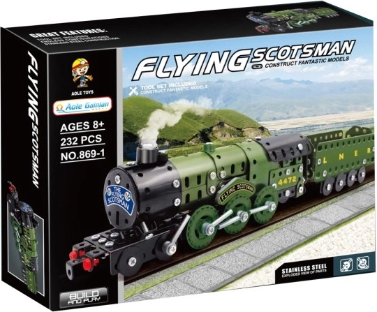Metal Construction Set Train