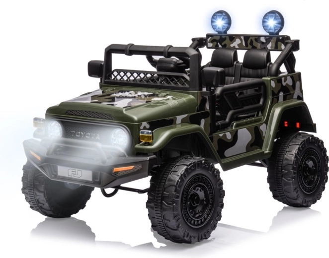 Električni autić Toyota FJ Cruiser Army za djecu