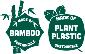 A sustainable choice: bamboo and plant-based plastics