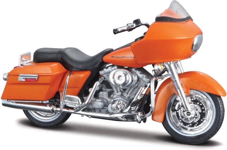 Maisto Harley-Davidson 2002 FLTR Road Glide metalik narančasta 1:18