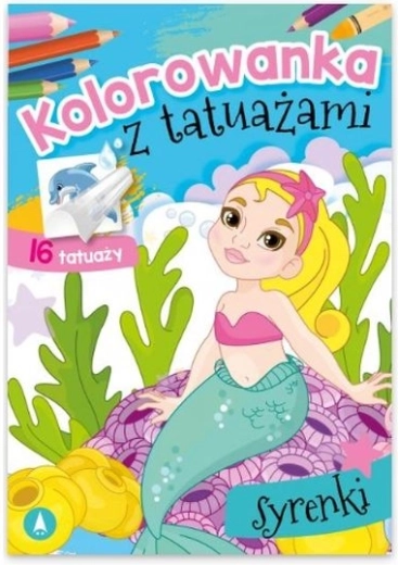 MagiAtattoo coloring pages and washable tattoos – mermaids