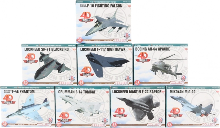 Konstrukcijski set letećeg sredstva – plastični avion bez ljepila