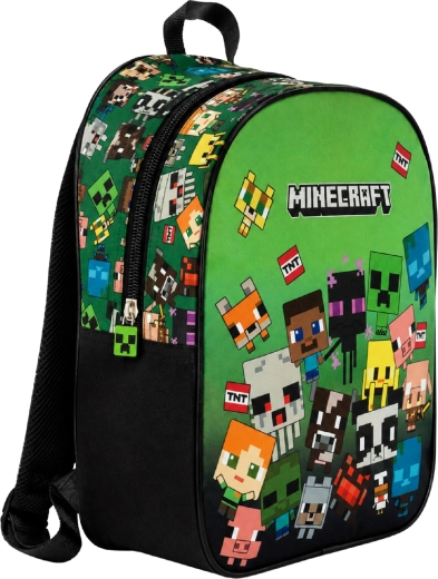 Dječji ruksak Minecraft zeleni 26 cm