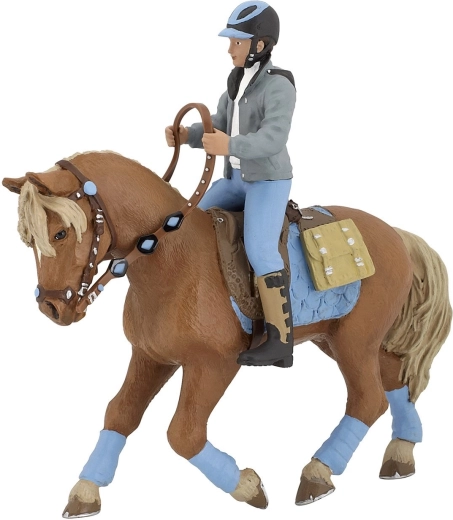 Papo figurica mladi jahač 8 cm - 1 komad