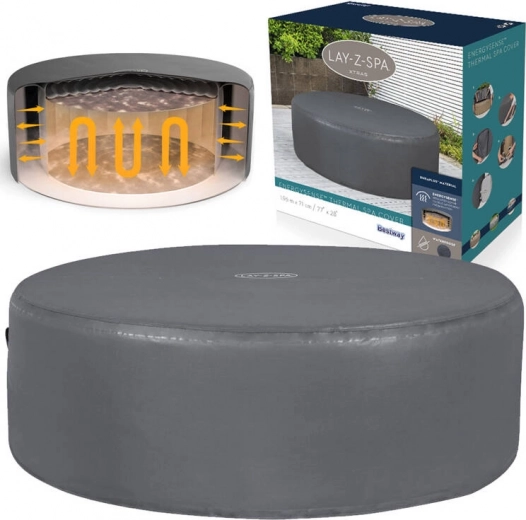 Toplinski pokrov za hidromasažnu kadu Lay‑Z‑Spa EnergySense Plus 196 cm