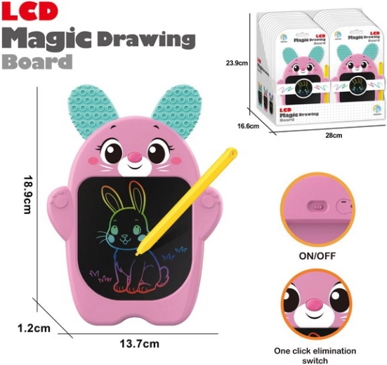 LCD ploča za crtanje zeko 18,9 × 13,7 cm